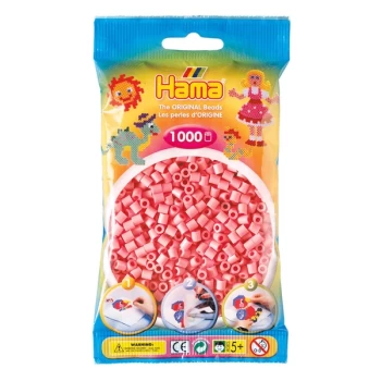 Hama - 1000 Beads in Bag (Pink)