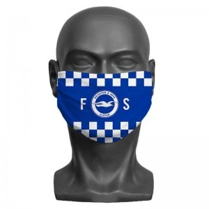 Personalised Brighton and Hove Albion FC Initials Adult Face Mask