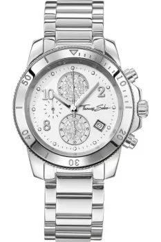 Ladies Thomas Sabo Glam Chronograph Watch WA0190-201-202-40MM