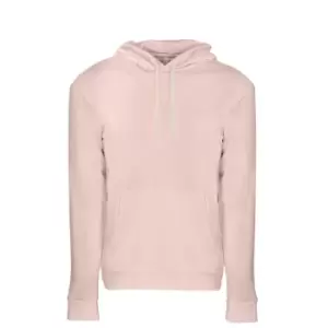 Next Level Adults Unisex Fleece Pullover Hoodie (L) (Desert Pink)