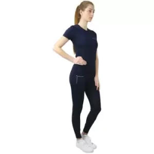 HY - Womens/Ladies Synergy Horse Riding Tights (l) (Navy) - Navy