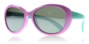 Polaroid Junior PLD8004S Sunglasses Lilac and Turquoise T5F Polariserade