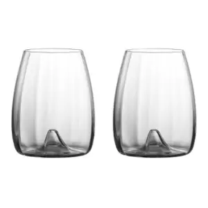 Waterford Elegance Optic Stemless Wine 0.52ltr Set of 2 - Clear
