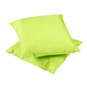 Kaikoo Plush 2 Pack Cushions - Green