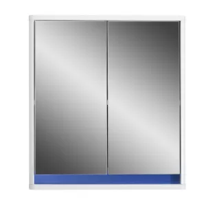Mirror Cabinet with Interchangeable Colour Panels