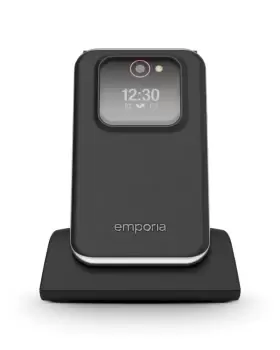 Emporia V228 7.11cm (2.8") Black Entry-level phone