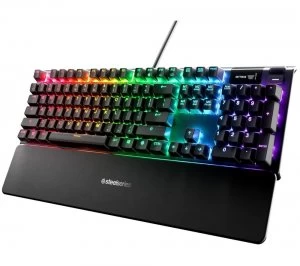 SteelSeries Apex 5 Mechanical Gaming Keyboard, Blue