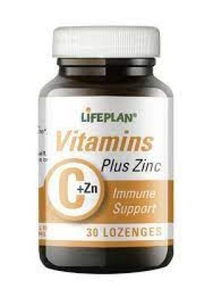 Lifeplan Vitamin C And Zinc 30 lozenges