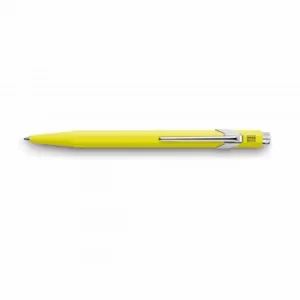 Caran d Ache Popline 849 Ballpoint Pen with Gift Tin, Yellow