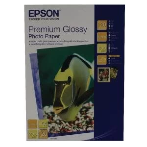 Epson Premium Glossy Photo Paper A4 255gsm 20sh
