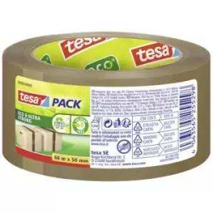 tesa ECO & ULTRA STRONG 58299-00000-00 Packaging tape tesapack eco & ultra strong Brown (L x W) 66 m x 50 mm