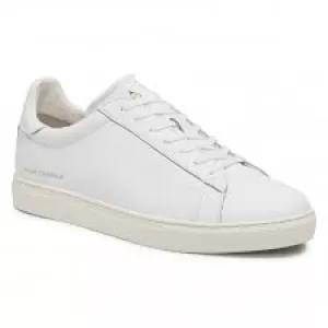 Armani Exchange Clean Leather Trainers White Size 7 Men
