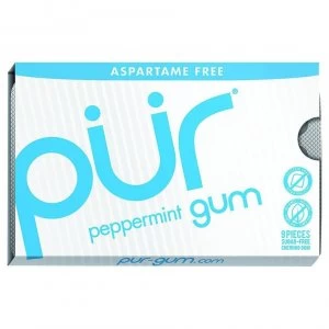 Pur Gum - Peppermint - Aspartame Free - 9 Pieces - 12.6 g