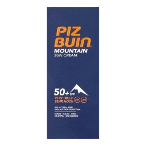 Piz Buin Mountain Sun Cream Very High SPF50+ 50ml