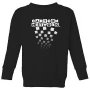 Cartoon Network Logo Fade Kids Sweatshirt - Black - 9-10 Years