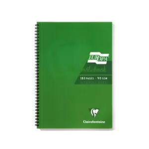 Europa Notebook A4, Green