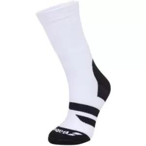 Babolat Mens Team Big Logo Tennis Socks99 - White