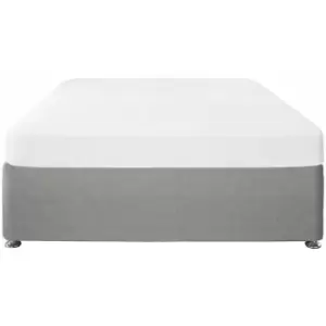 Serene Plain Dye Collection Easy Care Extra Deep Fitted Sheet, White, Single