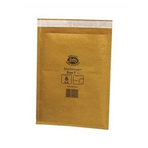 Original Jiffy Mailmiser Size 7 Protective Envelopes Bubble lined 340x445mm Gold Pack of 50 Envelopes