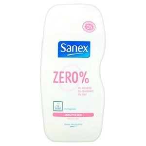Sanex Zero Sensitive Skin Shower Gel 500ml