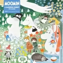 Adult Jigsaw Puzzle Moomin: A Dangerous Journey : 1000 Piece Jigsaw Puzzles