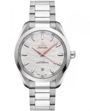 Omega Seamaster Aqua Terra Chronometer 38 MM Silver Dial Stainless Steel Mens Watch 220.10.38.20.02.002 220.10.38.20.02.002