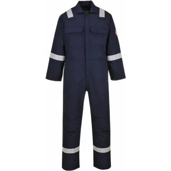 Portwest - BIZ5 - Bizweld Iona Welders Overall Boiler Suit NAVY XXXL