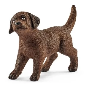 SCHLEICH Farm World Labrador Retriever Puppy Toy Figure