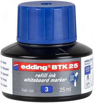 edding BTK 25 Refill Ink For Whiteboard Marker Blue