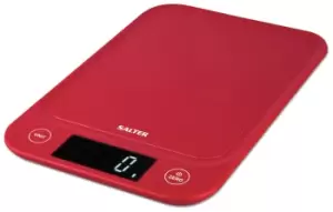 Salter Slim 5kg Kitchen Scale - Red
