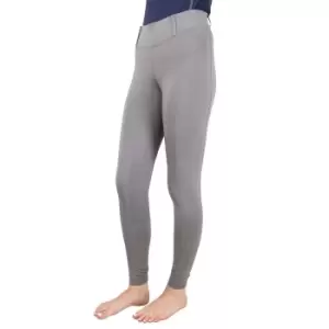 Hy Sport Active Womens/Ladies Horse Riding Tights (M) (Pencil Point Grey)