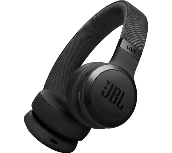 JBL Live 670NC Wireless Bluetooth Noise Cancelling Headphones - Black