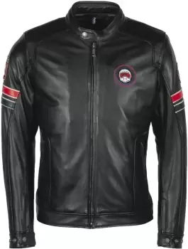 Helstons Elron Motorcycle Leather Jacket, black, Size S, black, Size S