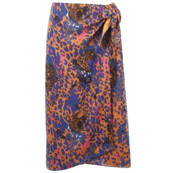 Biba Animal Wrap Skirt - Multi
