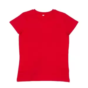 Mantis Womens/Ladies Organic T-Shirt (L) (Red)