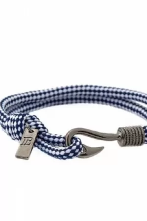 Icon Brand Jewellery Hook Line Bracelet JEWEL LE1001-BR-NVY