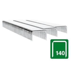 Rapid 140/10 10mm Galvanised Staples Poly Pack 5000