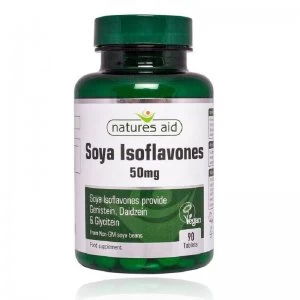 Natures Aid Soya Isoflavones 50mg 90 Tablets
