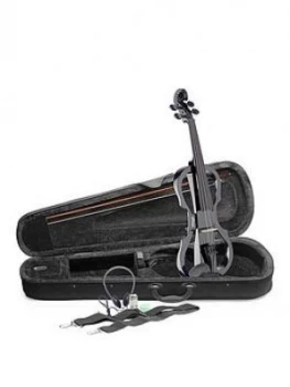 Stagg Stagg Evn X Electric Violin Outfit - Black