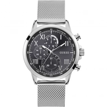 Guess Black And Silver 'Porter' Watch - W1310G1