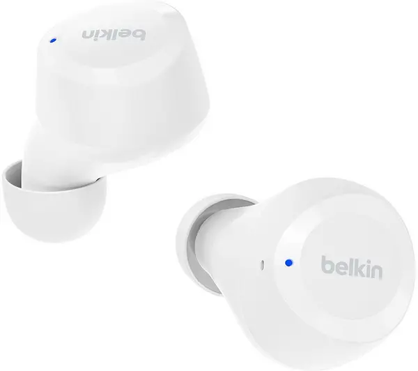 BELKIN SoundForm Bolt Wireless Bluetooth Earbuds - White