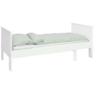 Alba Extendable Bed White - White