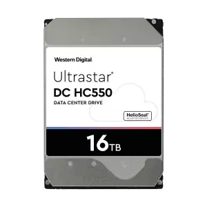 Western Digital 16TB WD Ultrastar DC HC550 SAS Hard Disk Drive