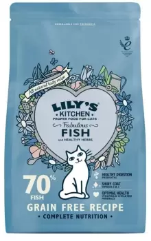 Lilys Kitchen Cat Fish Dry 800g