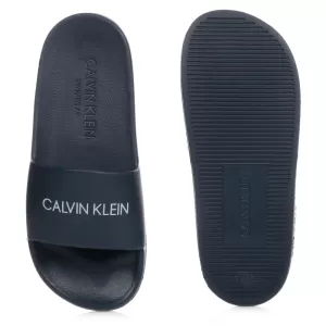 Calvin Klein Boys Sliders - Navy, Size 4 Older