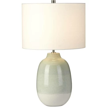 Chelsfield - 1 Light Table Lamp Ceramic, E27 - Elstead
