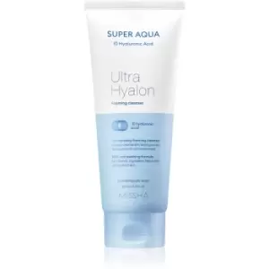 Missha Super Aqua 10 Hyaluronic Acid Hydrating Cleansing Foam 200ml