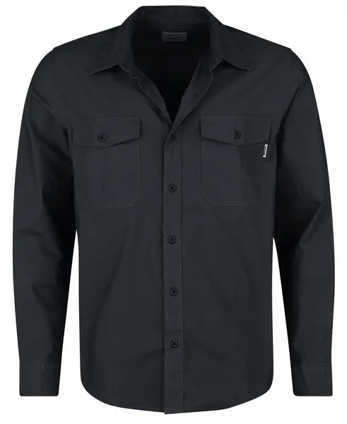 Vintage Industries Boston shirt Longsleeve black