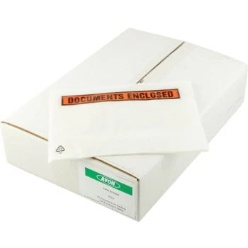 A5 Documents Enclosed Packing List Envelopes (1000) - Avon