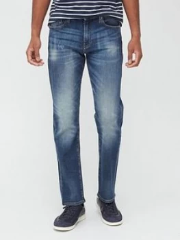 Armani Exchange J16 Straight Leg Vintage Wash Jeans Blue Size 30 Men
